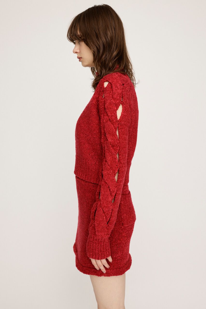 SLY「BRAID SLEEVE MG 2P」|ワンピース|