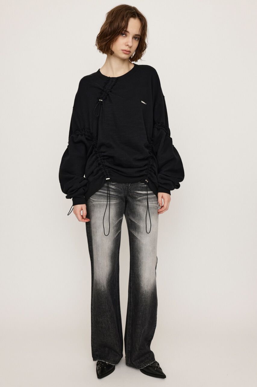 SLY「DRAWSTRING SW トップス」|パーカー|