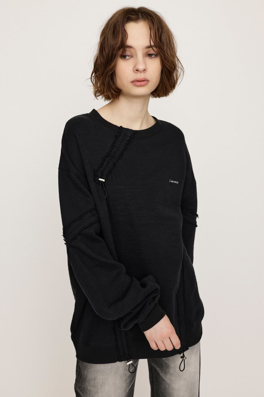 SLY「DRAWSTRING SW トップス」|パーカー|