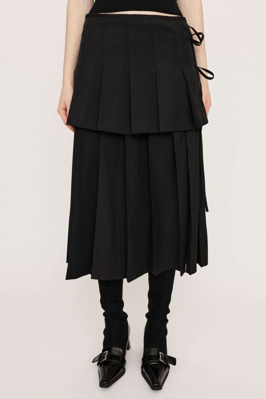 SLY「LAYERED PLEATS スカート」|スカート|