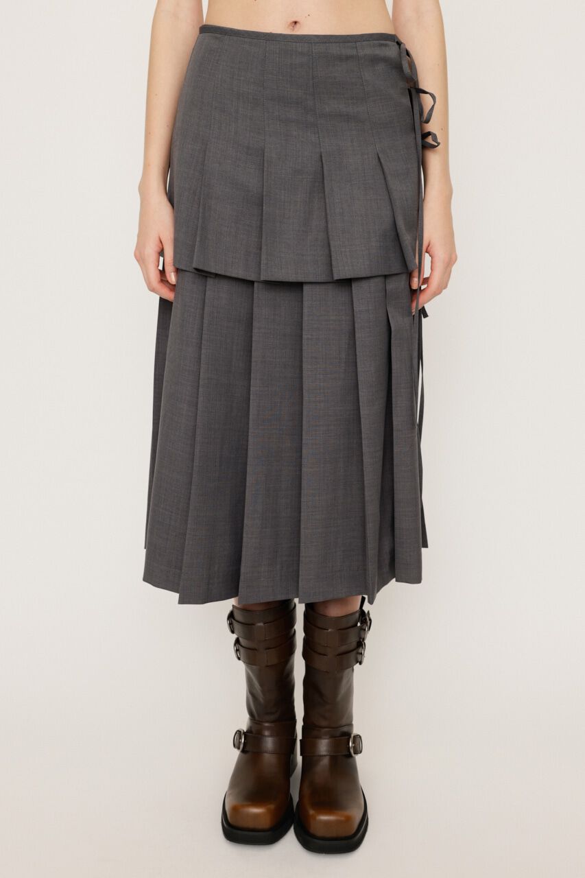 SLY「LAYERED PLEATS スカート」|スカート|
