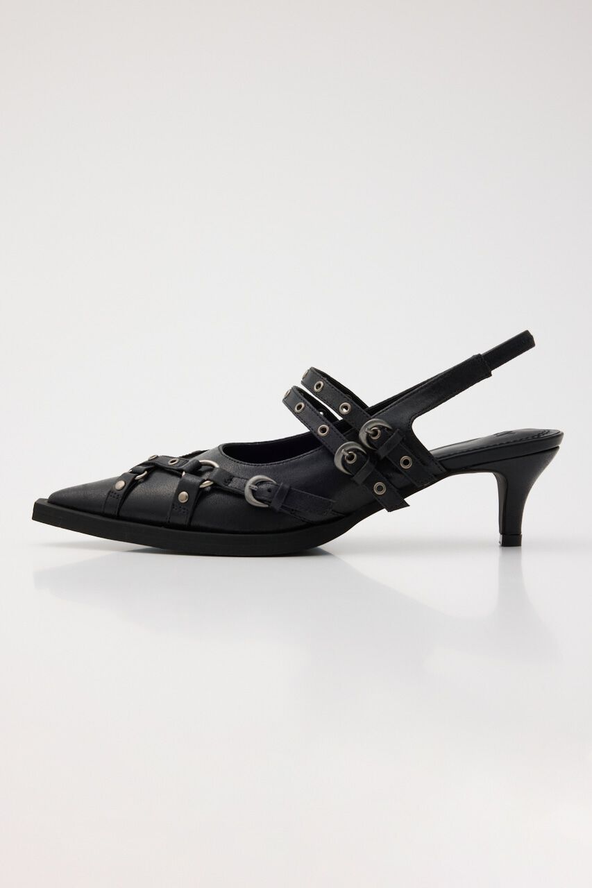 SLY「POINTED TOE BELT サンダル」|サンダル|