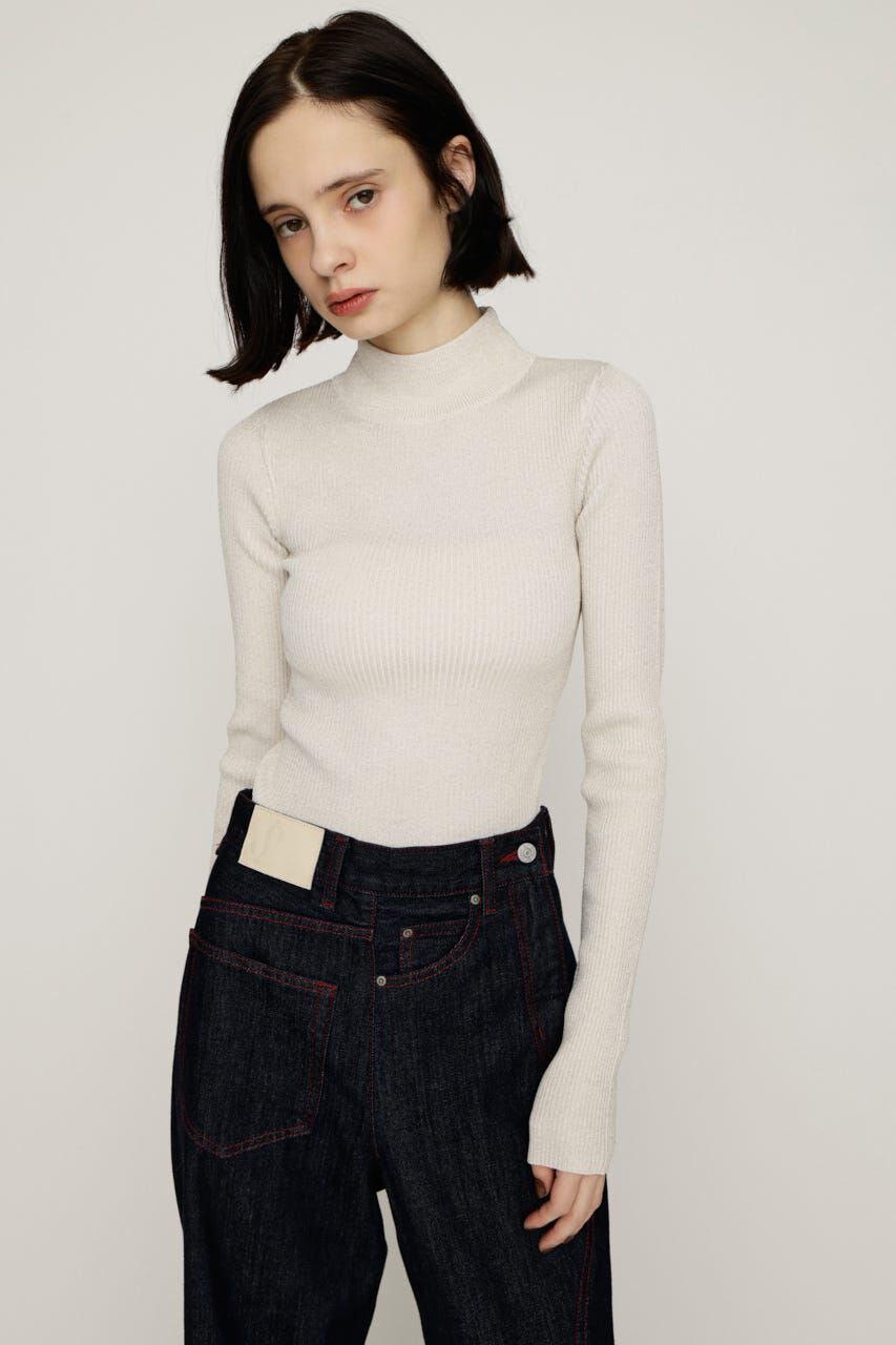 SLY「GLITTER COMPACT トップス」|ニット・セーター|