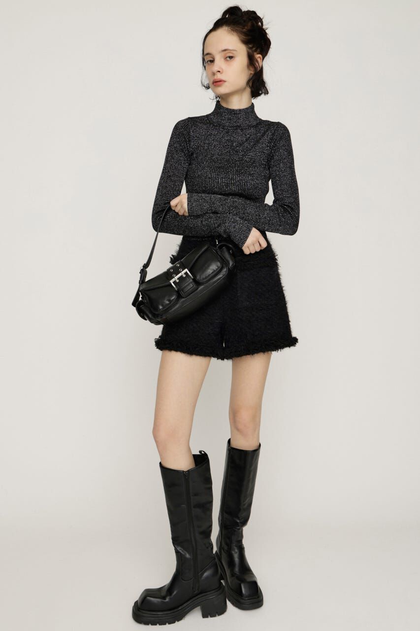 SLY「GLITTER COMPACT トップス」|ニット・セーター|