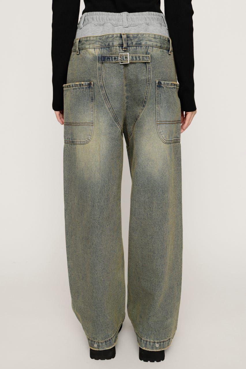 SLY「LAYERED WAIST DOCKING パンツ」|その他|