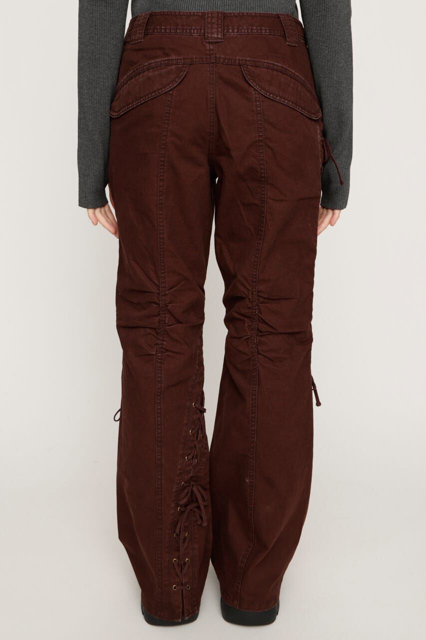 SLY「LACE UP MANNISH パンツ」|その他|