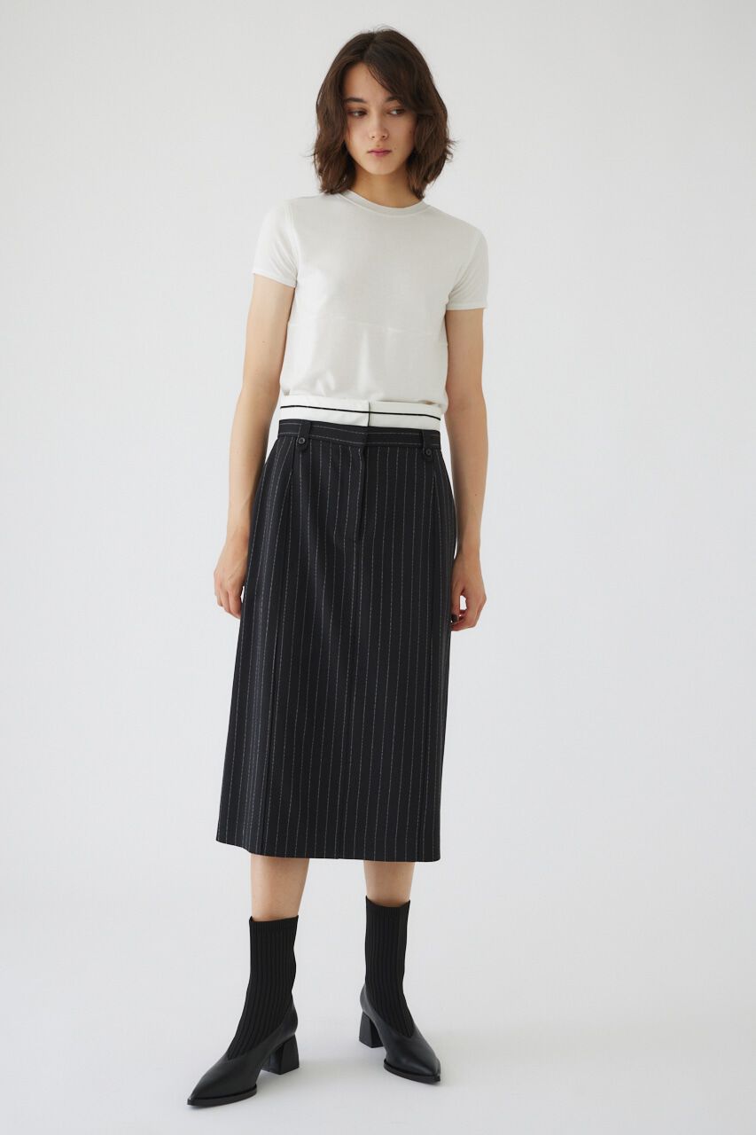 RIM.ARK 「Double waist middle SK」|スカート|