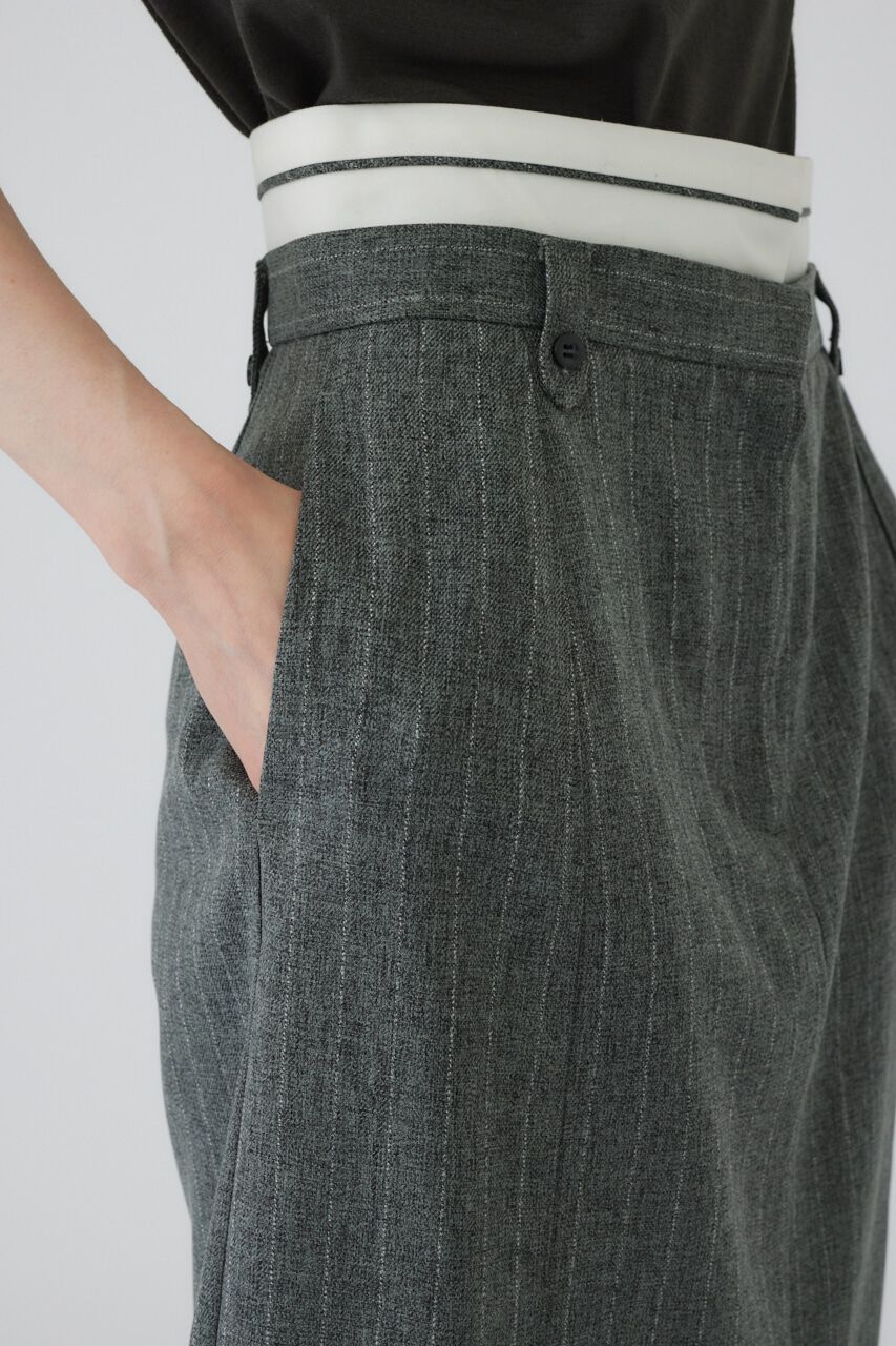 RIM.ARK 「Double waist middle SK」|スカート|