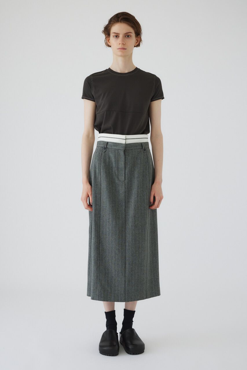 RIM.ARK 「Double waist middle SK」|スカート|