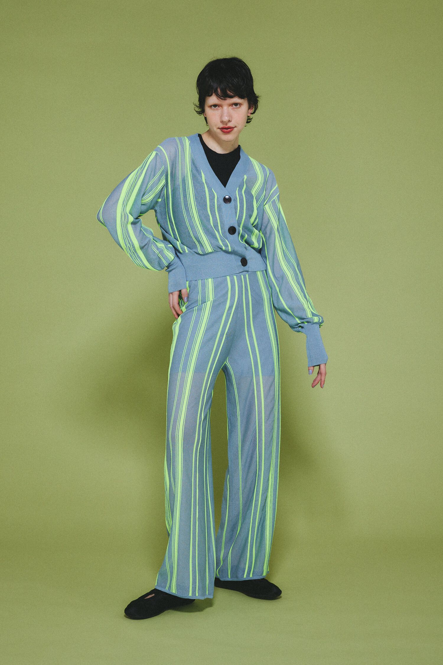 HeRIN.CYE「Random patten knit pants」|その他|