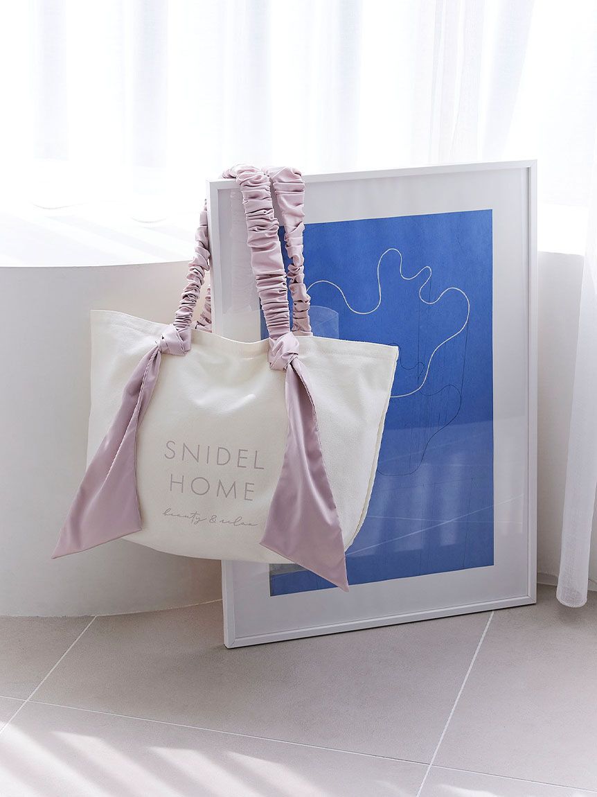 SNIDEL HOME「オーガニックキャンバストート(PNK) -BIG-」|トートバッグ|PNK