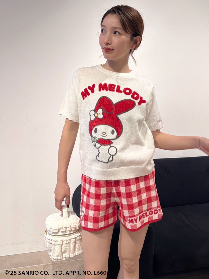 SNIDEL HOME「【MY MELODY】ニットショートパンツ」|ルームウェア|