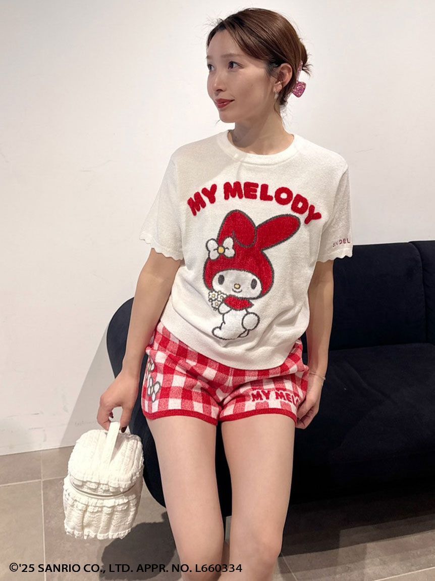 SNIDEL HOME「【MY MELODY】ニットショートパンツ」|ルームウェア|
