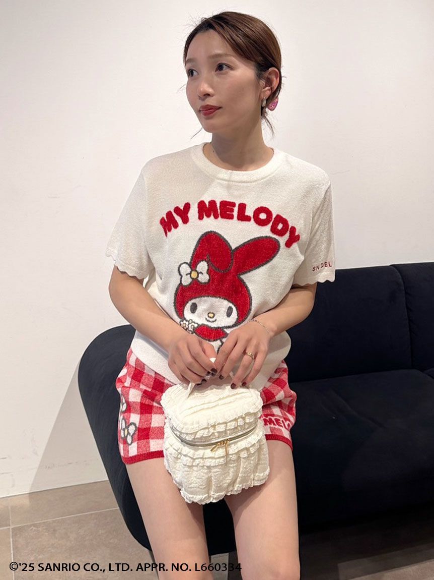 SNIDEL HOME「【MY MELODY】ニットショートパンツ」|ルームウェア|