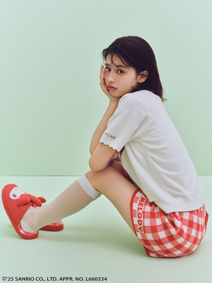 SNIDEL HOME「【MY MELODY】ニットショートパンツ」|ルームウェア|