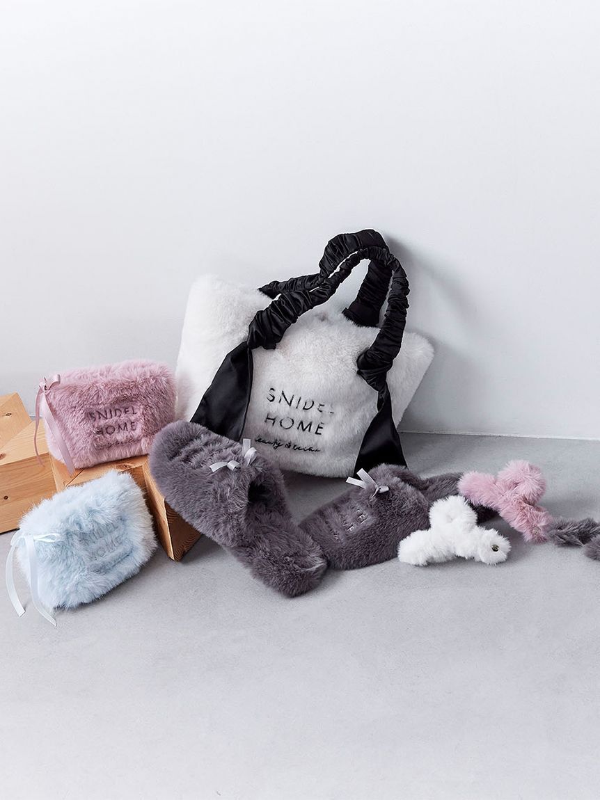 SNIDEL HOME「ファーバッグ」|ハンドバッグ|