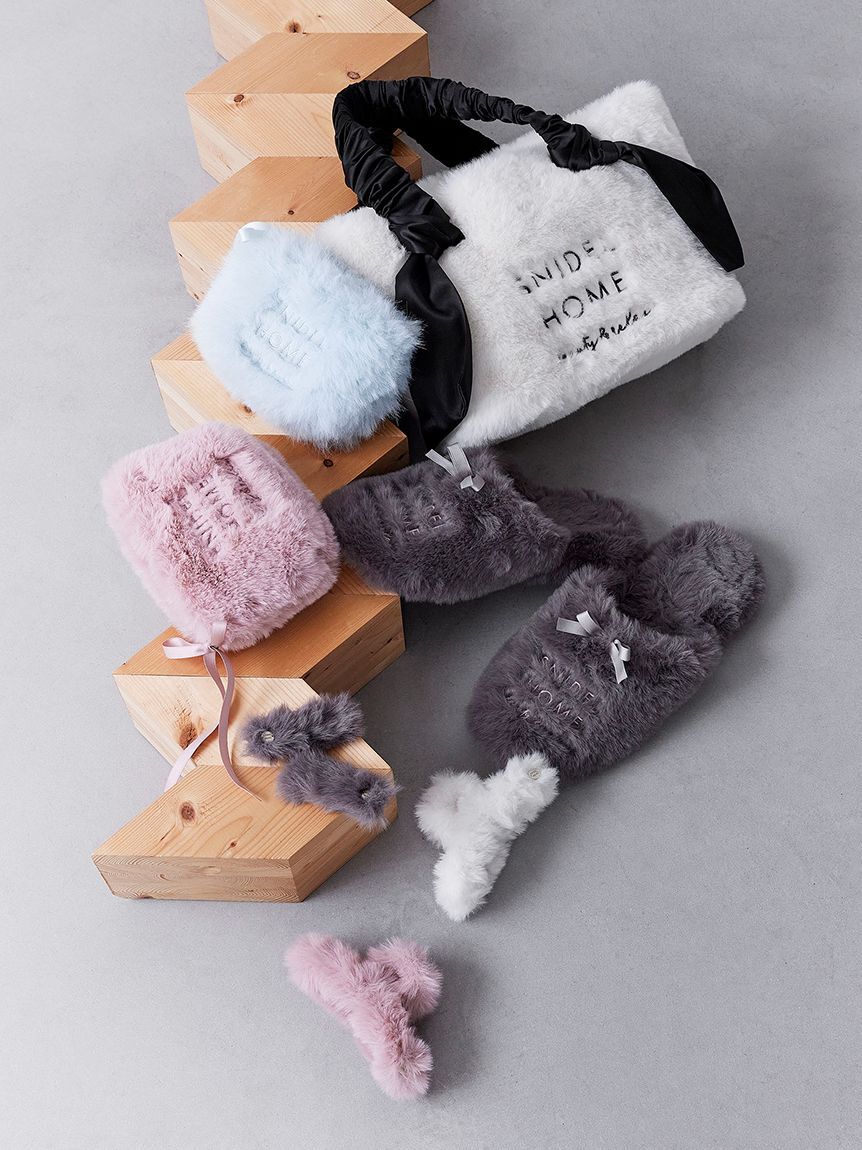 SNIDEL HOME「ファーバッグ」|ハンドバッグ|