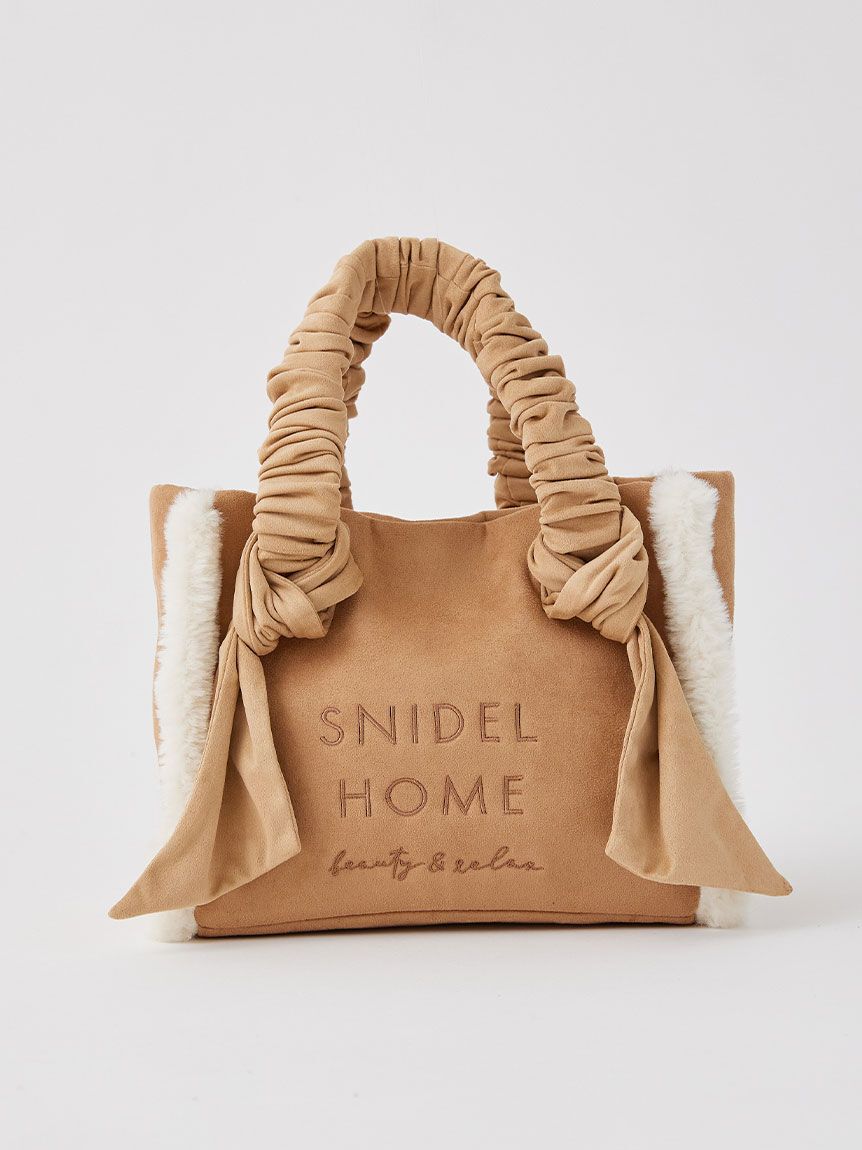 SNIDEL HOME「ファーバッグ」|ハンドバッグ|