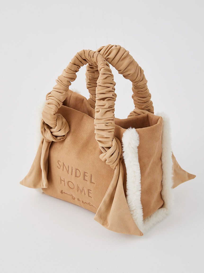 SNIDEL HOME「ファーバッグ」|ハンドバッグ|