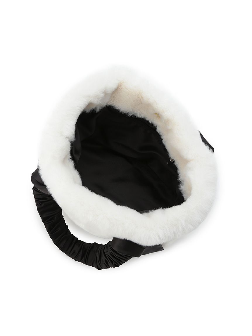 SNIDEL HOME「ファーバッグ」|ハンドバッグ|