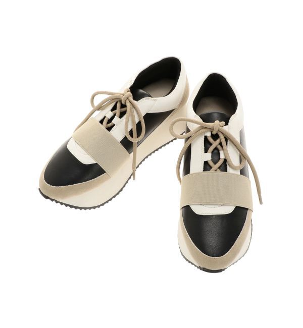 ELENDEEK「LACE UP PLATFORM SOLE SNEAKERS」|スニーカー|