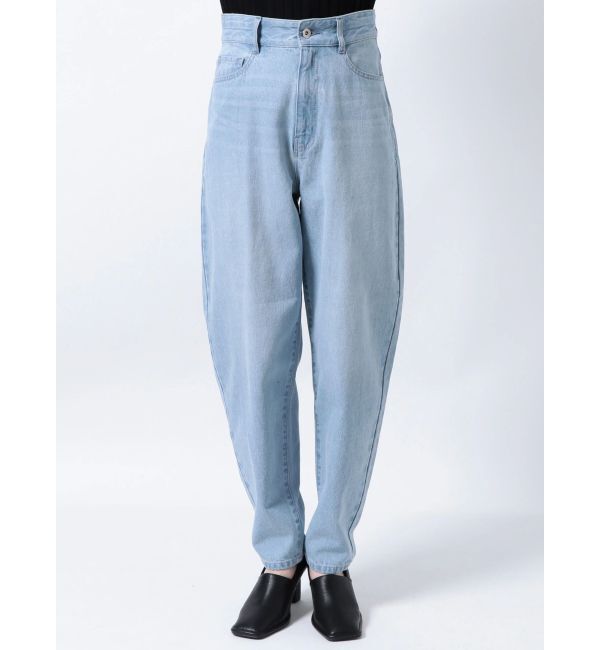 ELENDEEK「CURVE FORM DENIM PT」|デニム|