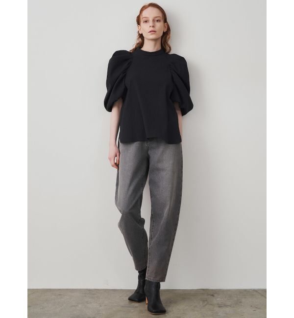 ELENDEEK「CURVE FORM DENIM PT」|デニム|