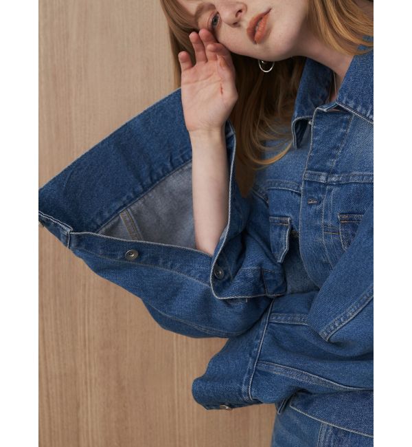 ELENDEEK「WIDE SLEEVE DENIM JK」|デニムジャケット|