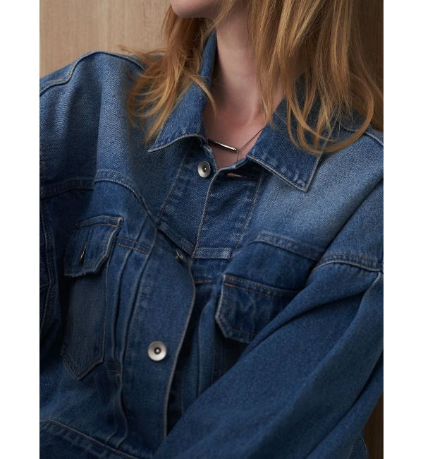 ELENDEEK「WIDE SLEEVE DENIM JK」|デニムジャケット|