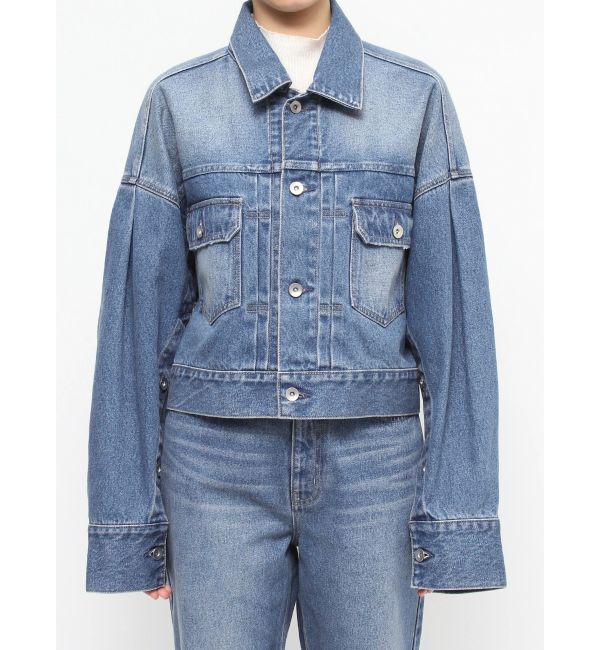 ELENDEEK「WIDE SLEEVE DENIM JK」|デニムジャケット|