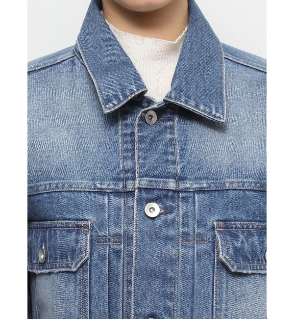 ELENDEEK「WIDE SLEEVE DENIM JK」|デニムジャケット|