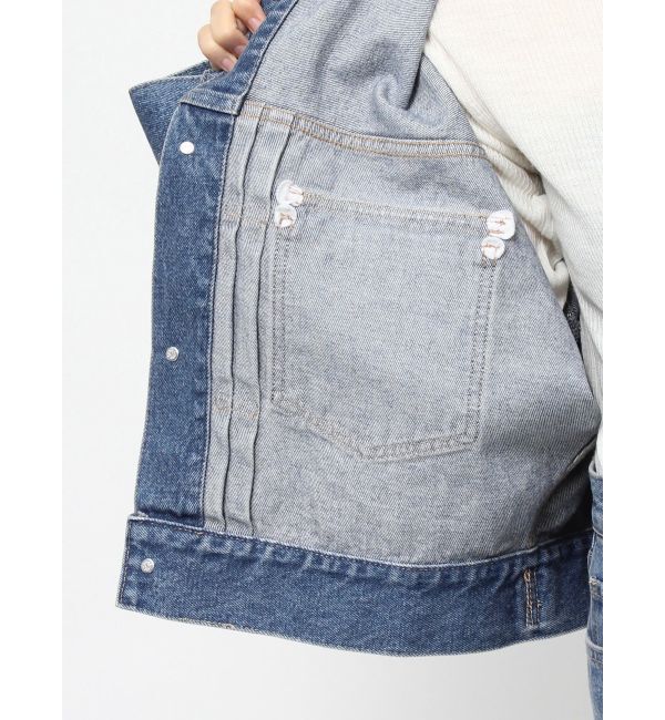 ELENDEEK「WIDE SLEEVE DENIM JK」|デニムジャケット|