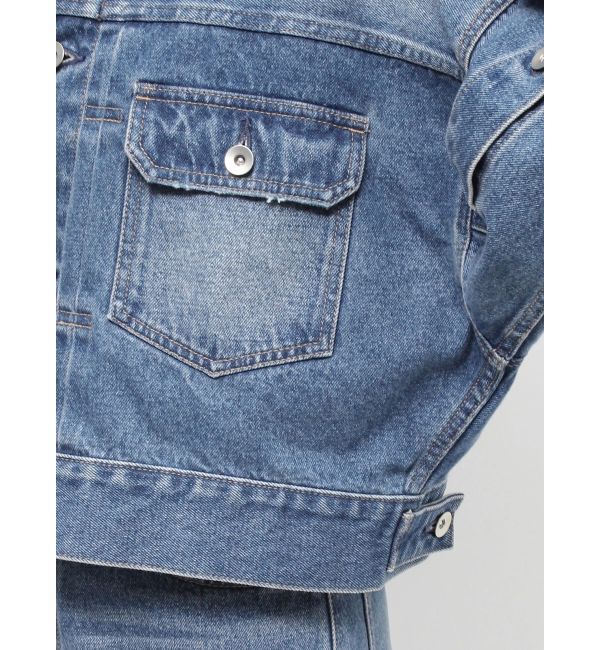 ELENDEEK「WIDE SLEEVE DENIM JK」|デニムジャケット|