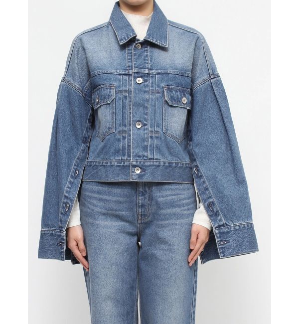 ELENDEEK「WIDE SLEEVE DENIM JK」|デニムジャケット|