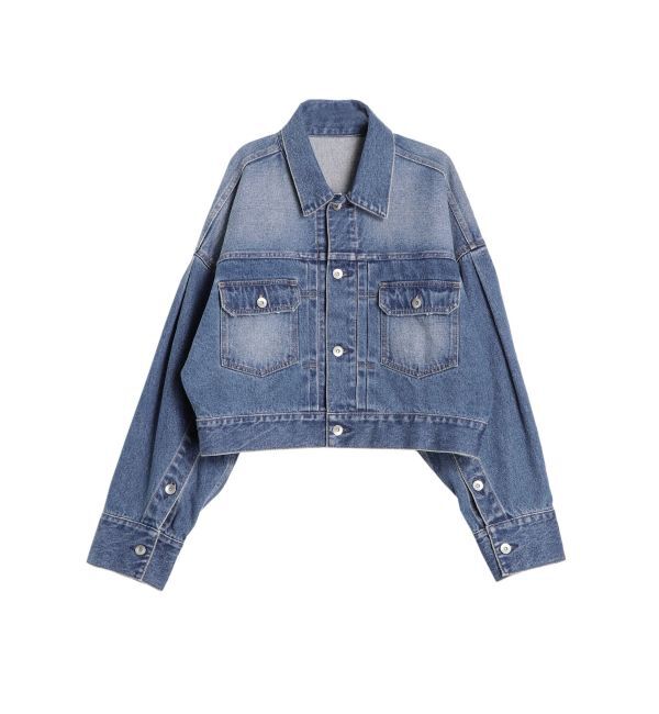 ELENDEEK「WIDE SLEEVE DENIM JK」|デニムジャケット|