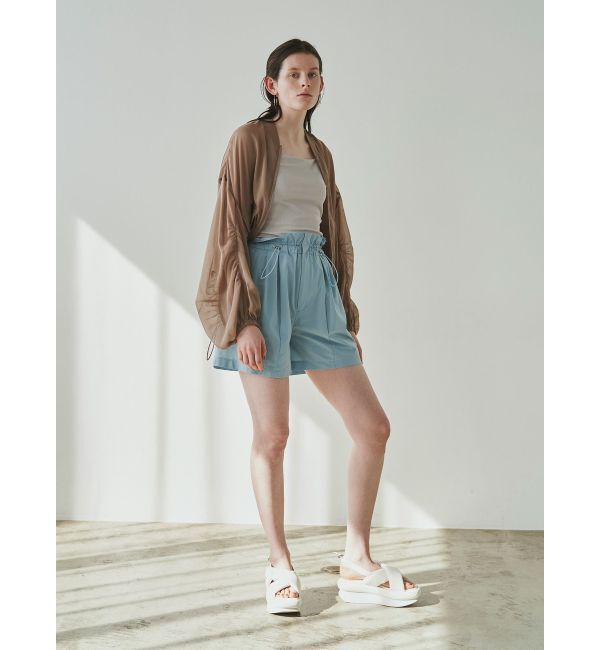 ELENDEEK「BACK CROSS PAD CAMI」|キャミソール|