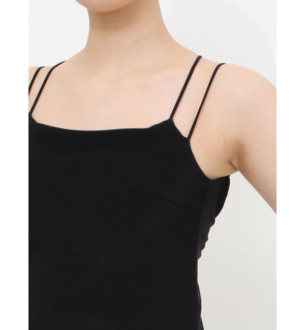ELENDEEK「BACK CROSS PAD CAMI」|キャミソール|