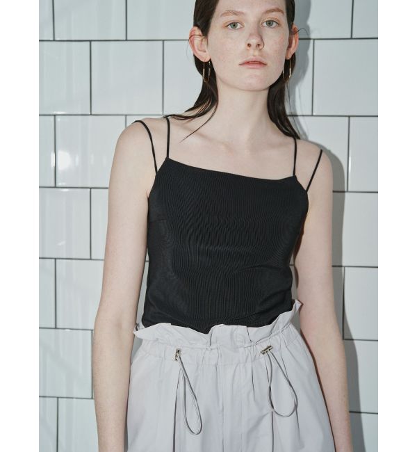 ELENDEEK「BACK CROSS PAD CAMI」|キャミソール|