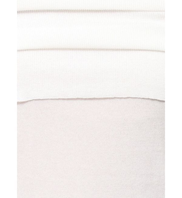ELENDEEK「SHEER KNIT OFF SHOULDER」|ニット・セーター|