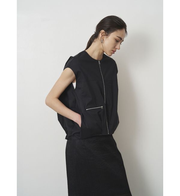 ELENDEEK「ZIP COCOON BL」|シャツ・ブラウス|