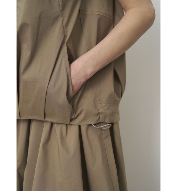 ELENDEEK「ZIP COCOON BL」|シャツ・ブラウス|