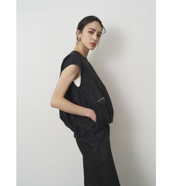 ELENDEEK「ZIP COCOON BL」|シャツ・ブラウス|