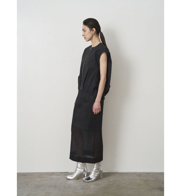 ELENDEEK「ZIP COCOON BL」|シャツ・ブラウス|