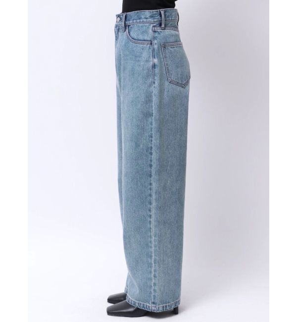 ELENDEEK「WIDE ROUGH DENIM PT」|デニム|