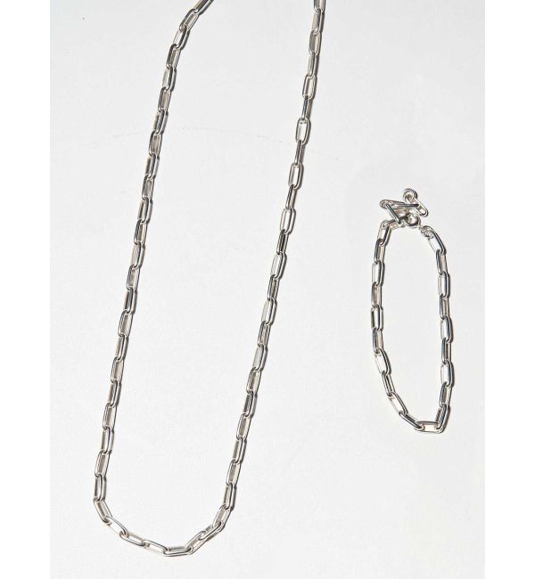 ELENDEEK「SILVER925 OVAL CHAIN BRACELET」|ブレスレット・バングル|