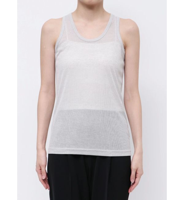 ELENDEEK「SHEER LAYERED TANK」|タンクトップ|