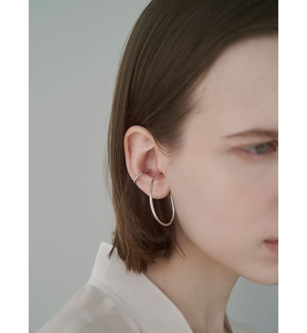 ELENDEEK「HOOP EAR CUFF」|イヤーカフ|シルバー