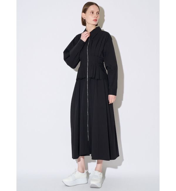 ELENDEEK「CENTER ZIP LAYERD OP」|ワンピース|