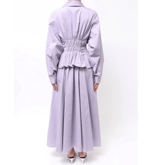 ELENDEEK「CENTER ZIP LAYERD OP」|ワンピース|