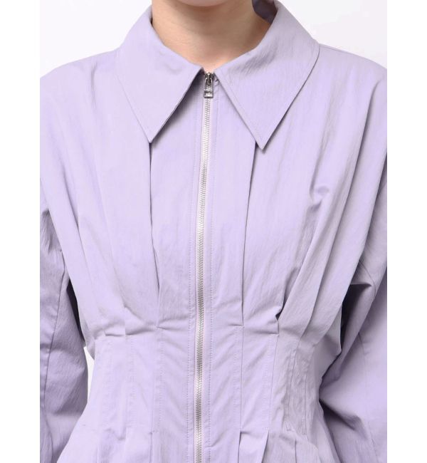 ELENDEEK「CENTER ZIP LAYERD OP」|ワンピース|